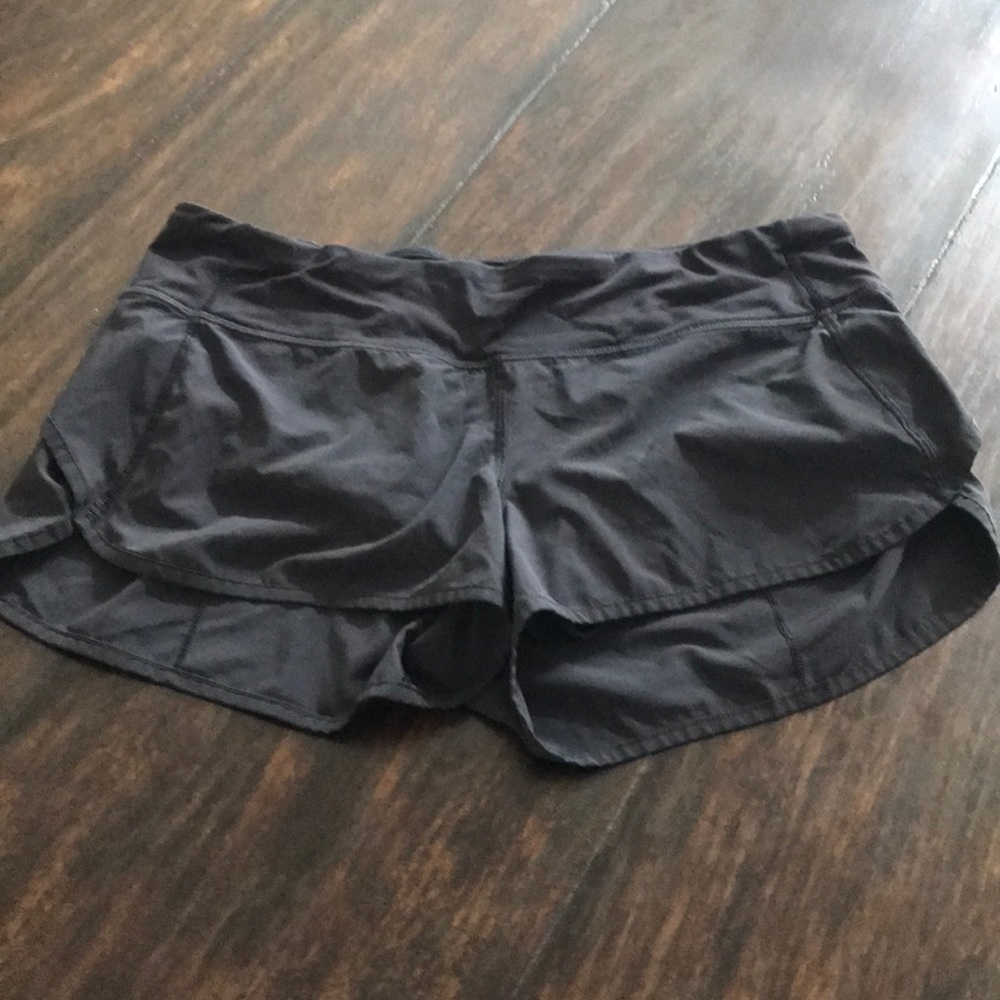 Lululemon Black Speed Shorts